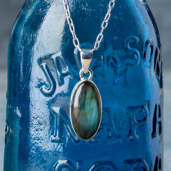 Shimmer Shine Necklace Spiral Jewelry Artisery