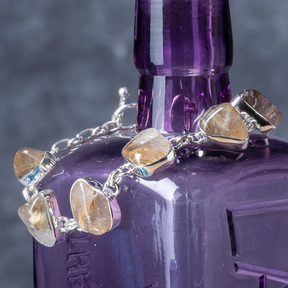 Rutilated Quartz Bracelets