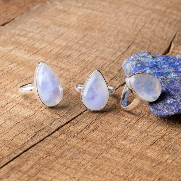 Teardrop Shimmer Ring
