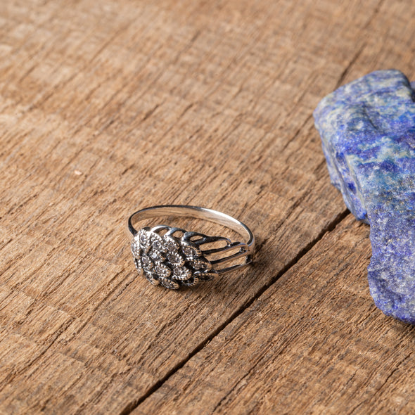 Winged Marcasite Rings
