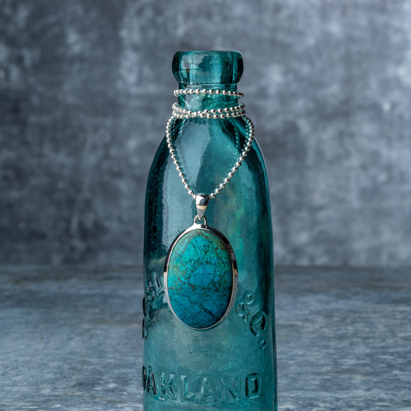 Unearthly Beauty Chrysacolla Necklace