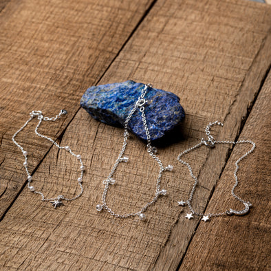 Celestial Sparkle Anklets