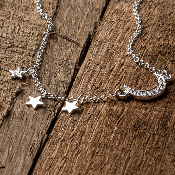 Celestial Sparkle Anklets