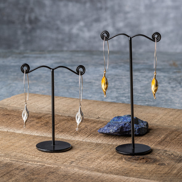 Peapod Drop Earrings
