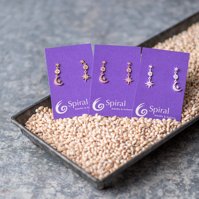 Celestial Drop Studs