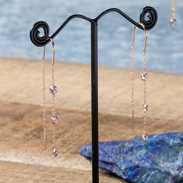 Delicate Sparkle Threaders