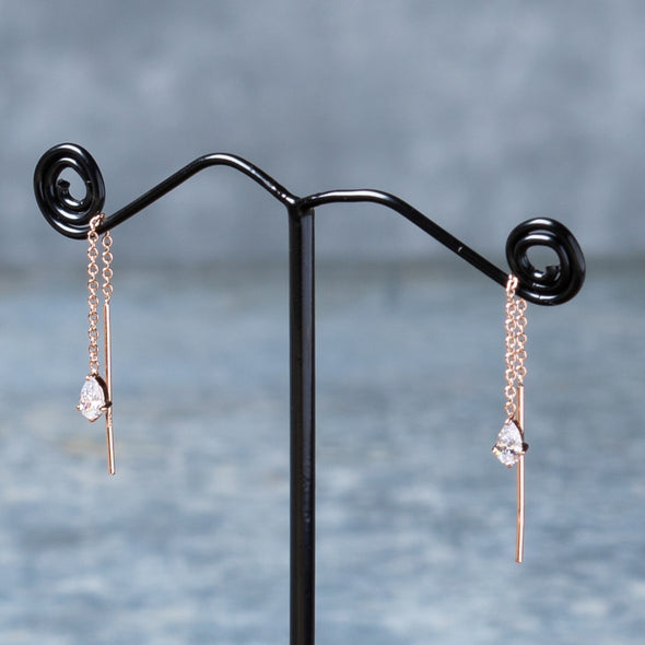Sparkle Drop Delicate Threaders