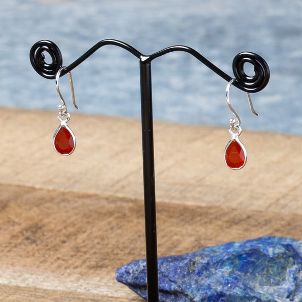 Dainty Stone Teardrops