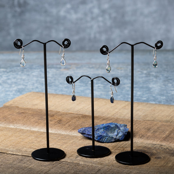 Dainty Stone Teardrops