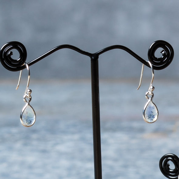 Dainty Stone Teardrops