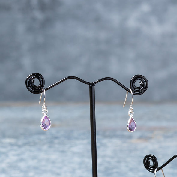 Dainty Stone Teardrops