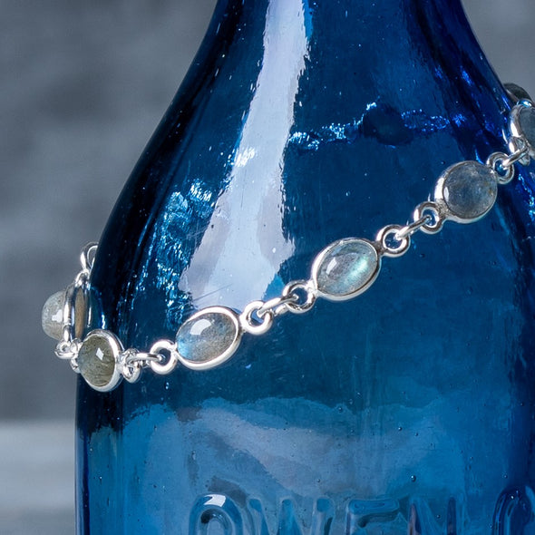 Color + Sparkle Link Bracelet