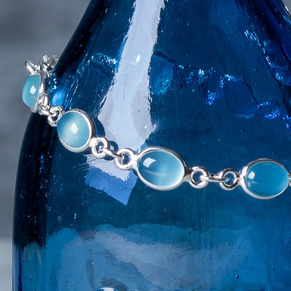 Color + Sparkle Link Bracelet
