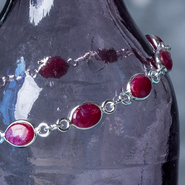 Color + Sparkle Link Bracelet