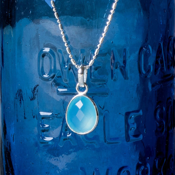 Delicate Semi-Precious Shine Necklace