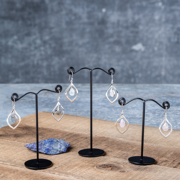 Drop In A Drop Earrings