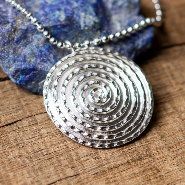 Curves + Spirals Necklace