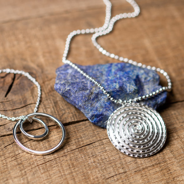 Curves + Spirals Necklace
