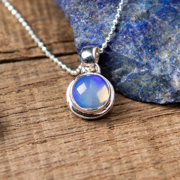 Delicate Shimmery Drop Necklace