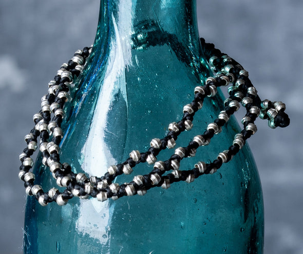 Corded Bracelets with Some Oompf!