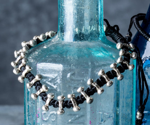Corded Bracelets with Some Oompf!