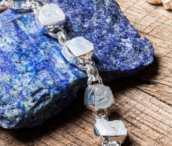 Raw Stones Link Bracelets