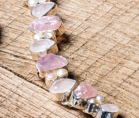 Raw Stones Link Bracelets