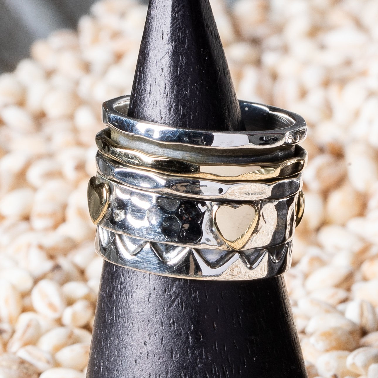 Hearts! Spinner Rings – Spiral Jewelry & Artisery