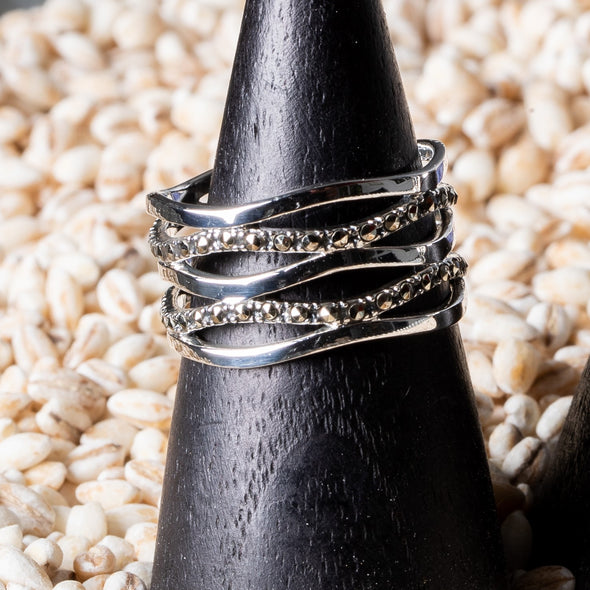 Modern Marcasite Rings