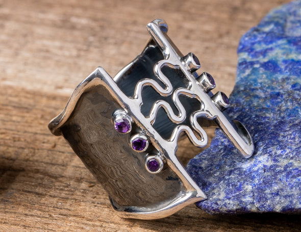 Corset Ring With Stones