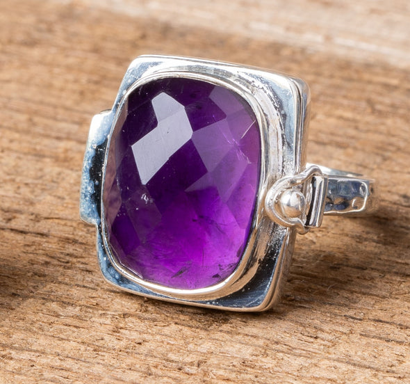 Hinged Locket Poison Rings