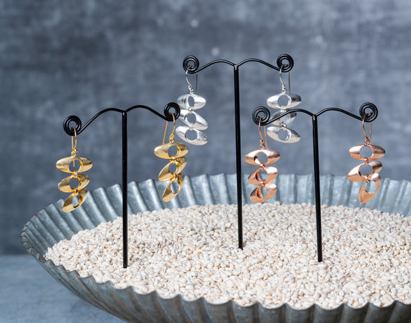 Layered Oval Dangles