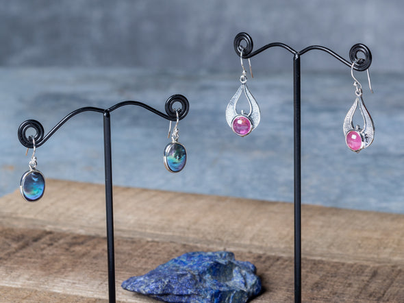 Small Colorful Drop Earrings
