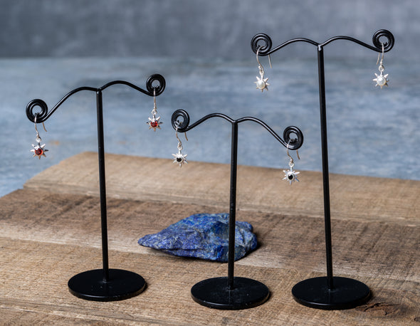 Star Stone Drop Earrings