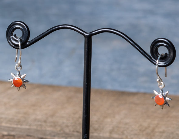 Star Stone Drop Earrings