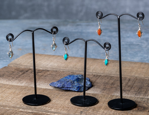 Marquis Stone Drop With Details