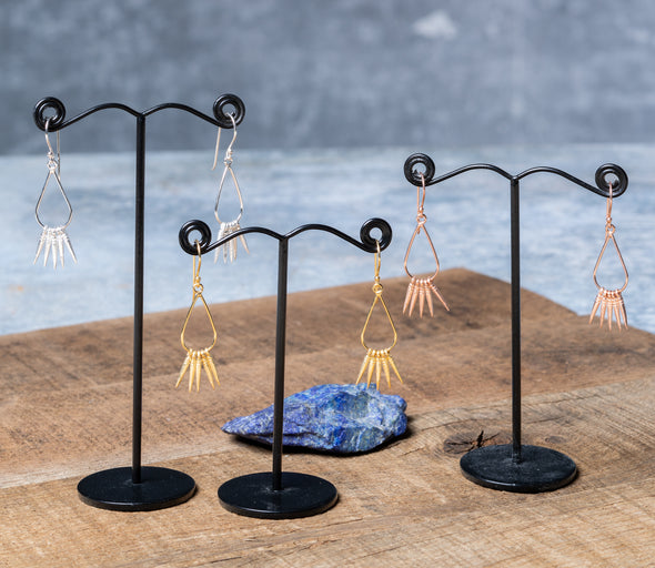 Spiky Kinetic Teardrops