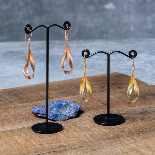 Twisted Teardrop Earrings