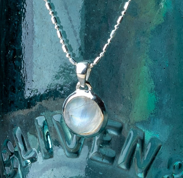 Delicate Round Drop Necklace