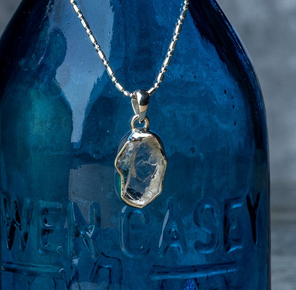 Herkimer Diamond Drop Necklace