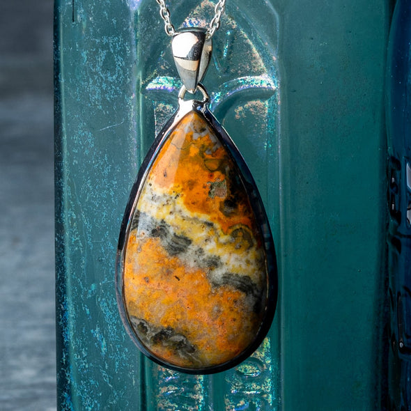 Bright Bumblebee Jasper Necklace