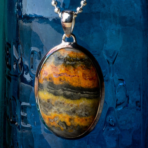 Bright Bumblebee Jasper Necklace